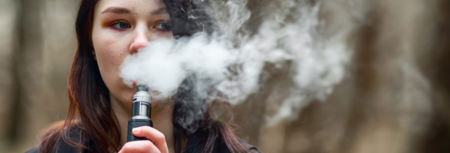 Les effets de secondaires de la cigarette électronique.
